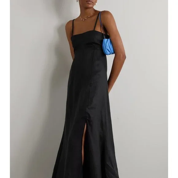 knee length dresses for ladies Faithfull the Brand Murano Midi Dress Giardino